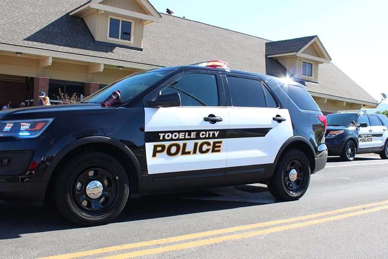 Tooele City Police &ndash; SUV vinyl graphics design, production and installation