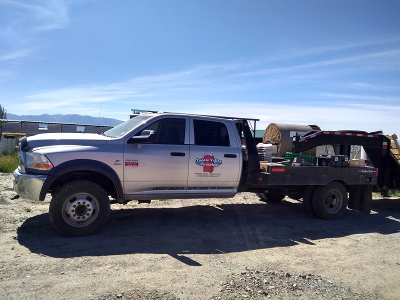 Tooele Valley Pumping &ndash; Fleet graphics production and installation